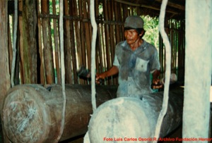 El Hombre del Manguaré. Foto Luis Carlos Osorio R.